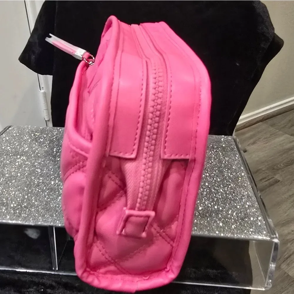 Steve Madden‎ Quilted Envelope Pouch- Hot Pink